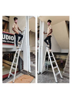 Zamil Aluminum Ladder Dual Purpose Heavy Duty Extendable 6 Step - pzsku/ZED350A00E4D3EB8E819CZ/45/_/1720547147/f2e79a5f-8b94-4b37-8734-10c71ddb75b9