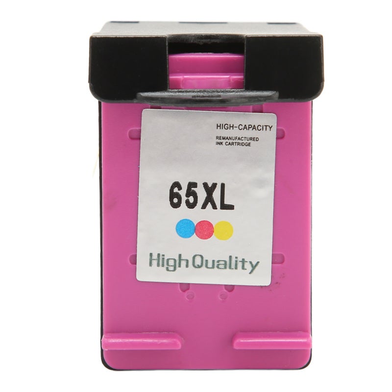 خرطوشة الحبر 65XL خرطوشة حبر بديلة متوافقة مع طابعة HP DeskJet 2600 - شريحة متميزة لخرطوشة حبر عالية الكفاءة للطابعة - Image 2