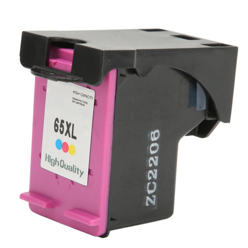 خرطوشة الحبر 65XL خرطوشة حبر بديلة متوافقة مع طابعة HP DeskJet 2600 - شريحة متميزة لخرطوشة حبر عالية الكفاءة للطابعة - Image 1