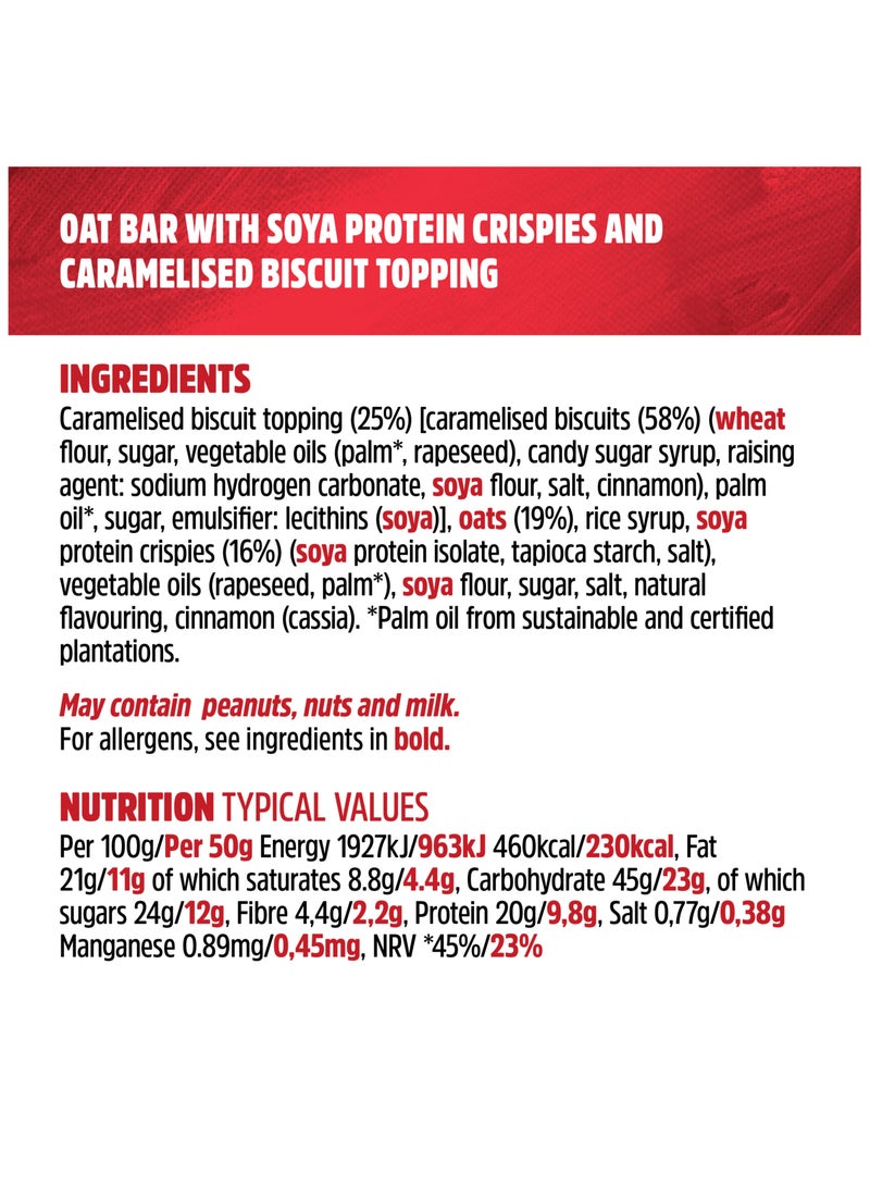 TREK Lotus Biscoff Protein Oat Bar 50g - Image 2