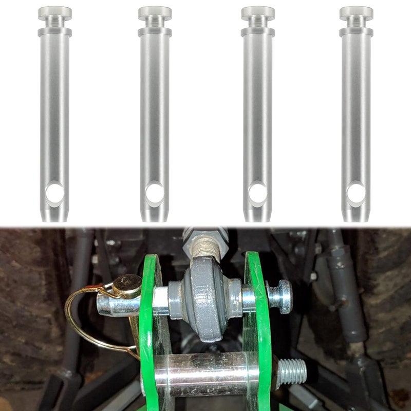 Sunluway Upgraded 4 Pack S07070200 Cat 1 Top Link Pin 3/4 in Dia Pin 5-1/2 Top Link Pin Hitch Pin Accessories for Tractors - Image 1