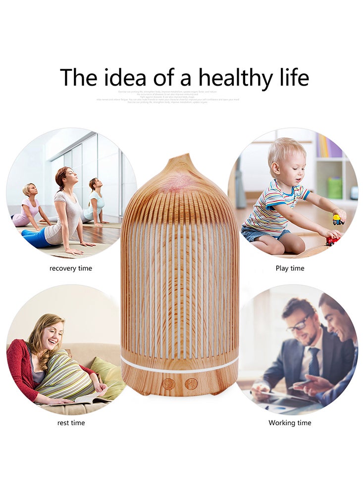 Perfii 200ml Ultrasonic Aroma Essential Oil Diffuser for Home, Bedroom and Office  - Image 4