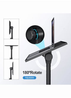 Generic Projector Stand Tripod, Laptop Floor Stand Adjustable Height 23 to 63 Inches, Multifunctional Projector Tripod Stand for Office Home Theater, Projector Stand for Outdoor Movies  - Image 3