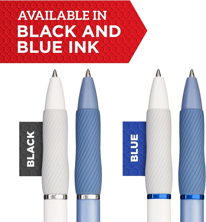 Sharpie S-Gel Gel Pens, Blue Barrel, Medium Point (0.7mm), Black Gel Ink Pens, 12 Count - Home, Office, School, Journaling, Writing, Note-Taking, Teacher Supplies - Image 3