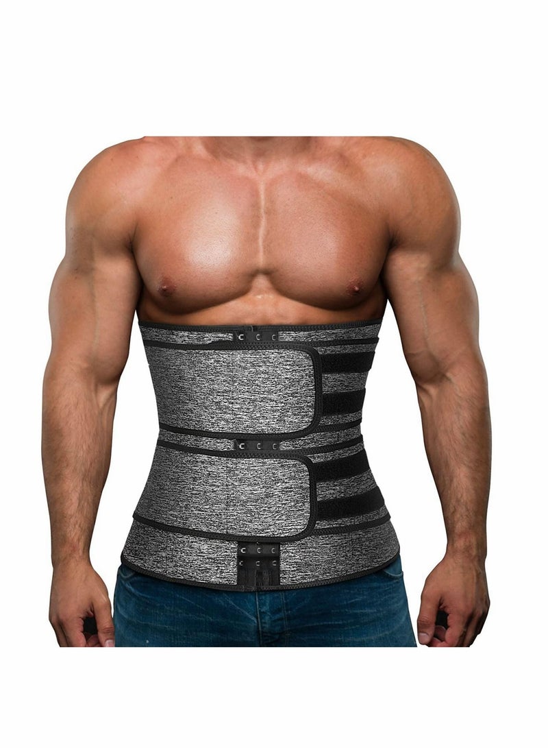 Y&D Waist Trimmer Trainer Belt Workout for Women Men, Slimming Weight Loss Fitness Fat Burner Band Back Support - Image 1