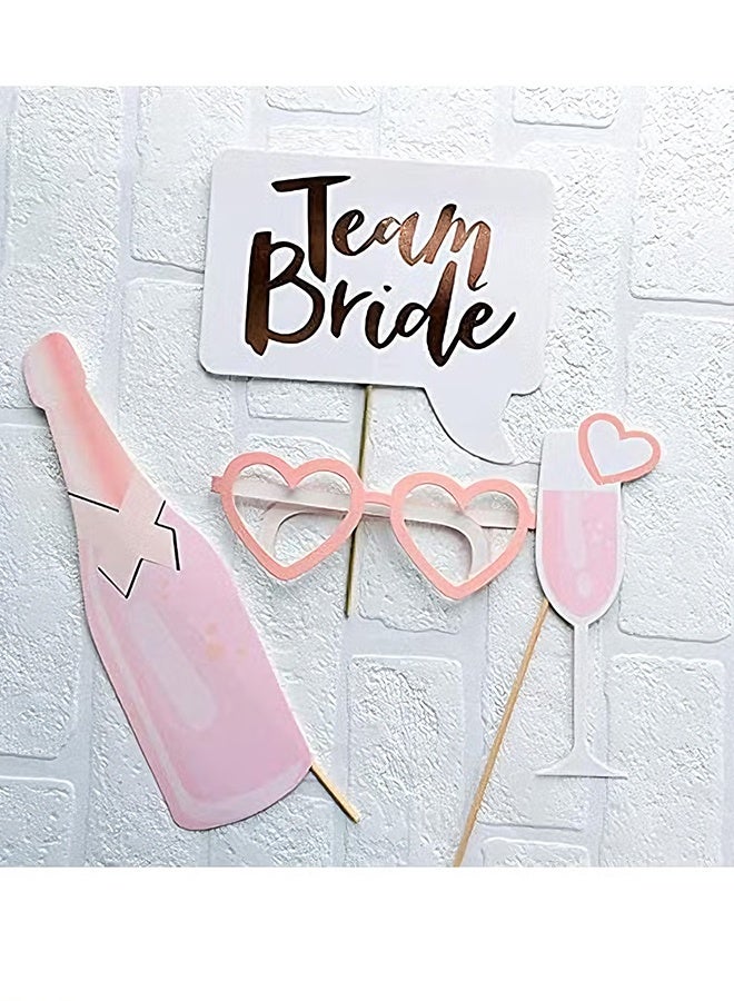 Happy D Party Photo Booth Props, Bachelorette Party Photo Props for Bachelorette Party Decorations, Perfect for Wedding, Engagement, Bridal Shower - Image 4