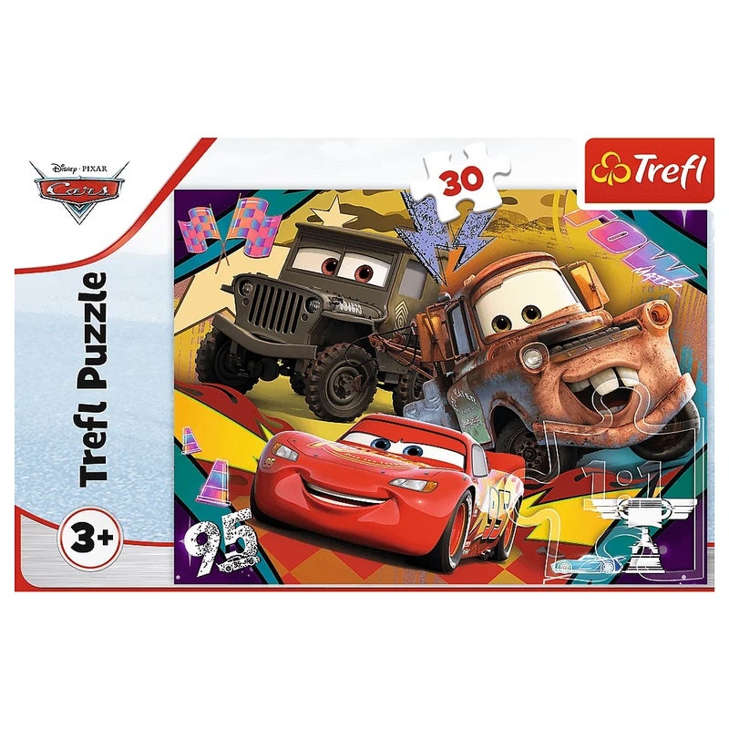 Trefl - Speeding Cars 30 Pieces - 18293 - Image 3