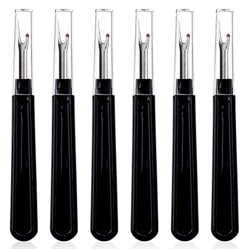 ZMAAGG 6 PCS Seam Ripper Set, Ergonomic Grip Seam Ripper for Sewing Crafting and Removing Embroidery Hems and Seams - Image 1