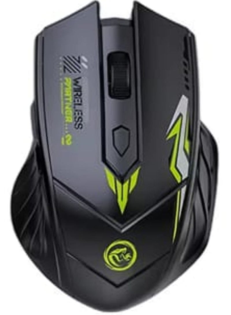 Bluetooth 5.4 Dual-Mode Wireless Mouse – 2.4G & Bluetooth Connectivity, 6-Button Rechargeable Gaming Mouse, 1600DPI Adjustable for PC, Laptop & MacBook - Image 1