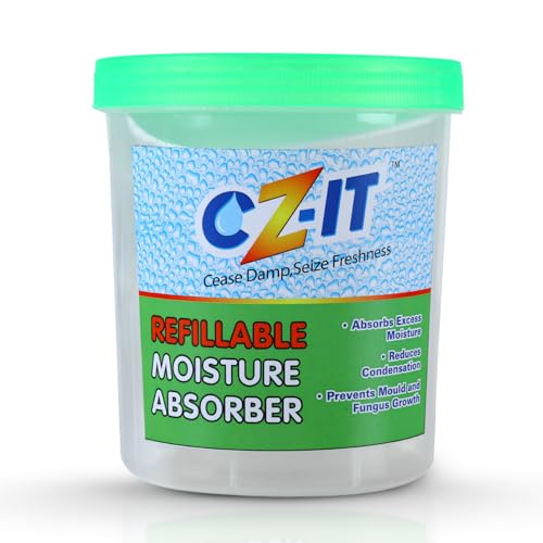 CZ-IT ABZORB-IT CZ-IT Refillable Moisture Absorber, Green, 300 g - Image 1
