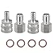 Ferroday FERRODAY Stainless Steel Quick Disconnect Set 1/2 NPT Female Disconnect 1/2" Barb Brewing Quick Disconnect For - Image 2