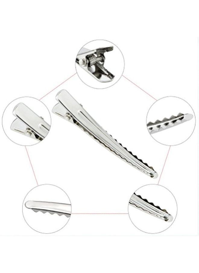 50 Pack 2.36 Inches Hair Clips, Silver Metal Alligator Hair Pins Teeth Bows Hair Clips Hairdressing Salon Hair Grip Diy Accessories Hairpins For Women, Girls And Hairdresser Sliver - pzsku/ZED35E4CDF4927D5E69CDZ/45/_/1646464507/fb8c4dc2-b4cd-4742-a49f-63cb0c542933