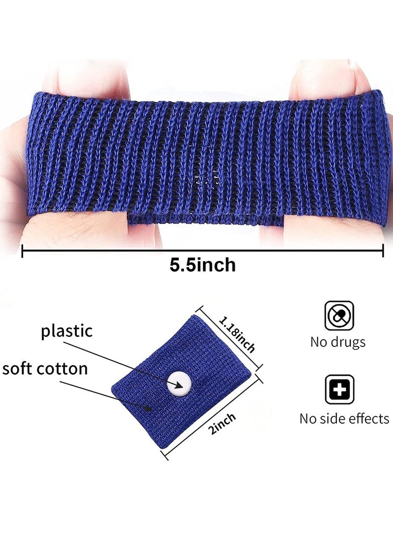 KASTWAVE أساور دوار السفر مع صندوق تخزين أساور دوار الحركة المضادة للغثيان أساور العلاج بالضغط أثناء السفر للبالغين والأطفال البحر الطيران السيارة الحمل 10 قطع - Image 4