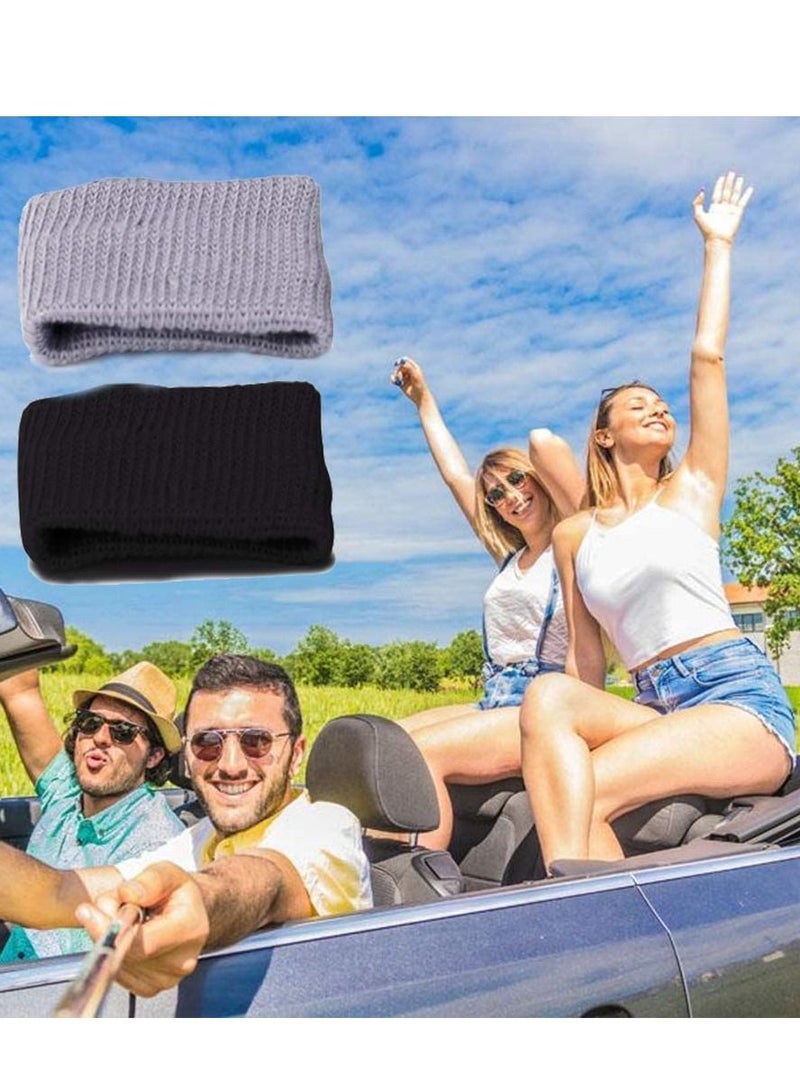 KASTWAVE أساور دوار السفر مع صندوق تخزين أساور دوار الحركة المضادة للغثيان أساور العلاج بالضغط أثناء السفر للبالغين والأطفال البحر الطيران السيارة الحمل 10 قطع - Image 2