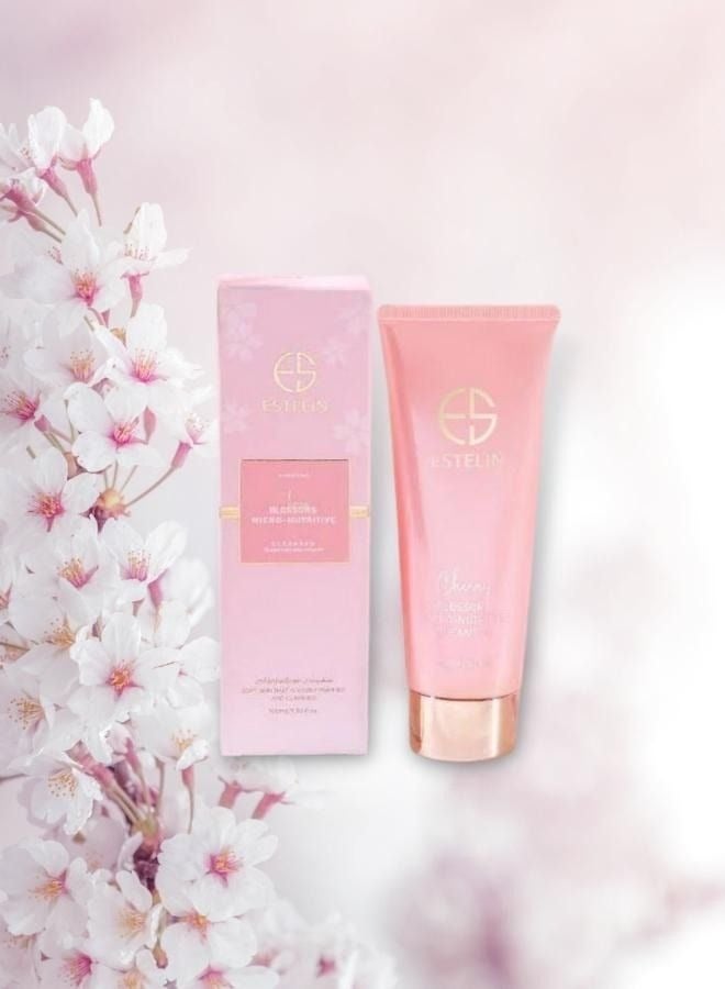 ESTELIN منظف مغذي بخلاصة أزهار الكرز - Image 2