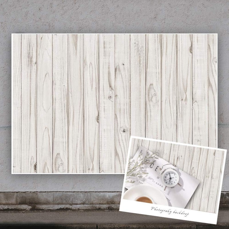 Yeele خلفية خشبية بيضاء ييل 10x8 قدم لوح خشبي للتصوير الفوتوغرافي خلفية ريفية مزيفة لوحة خلفية مسطحة بورتريه نسيج ريترو لصور بوث الاستوديو ملحقات ملصق تصوير ديكور - Image 3