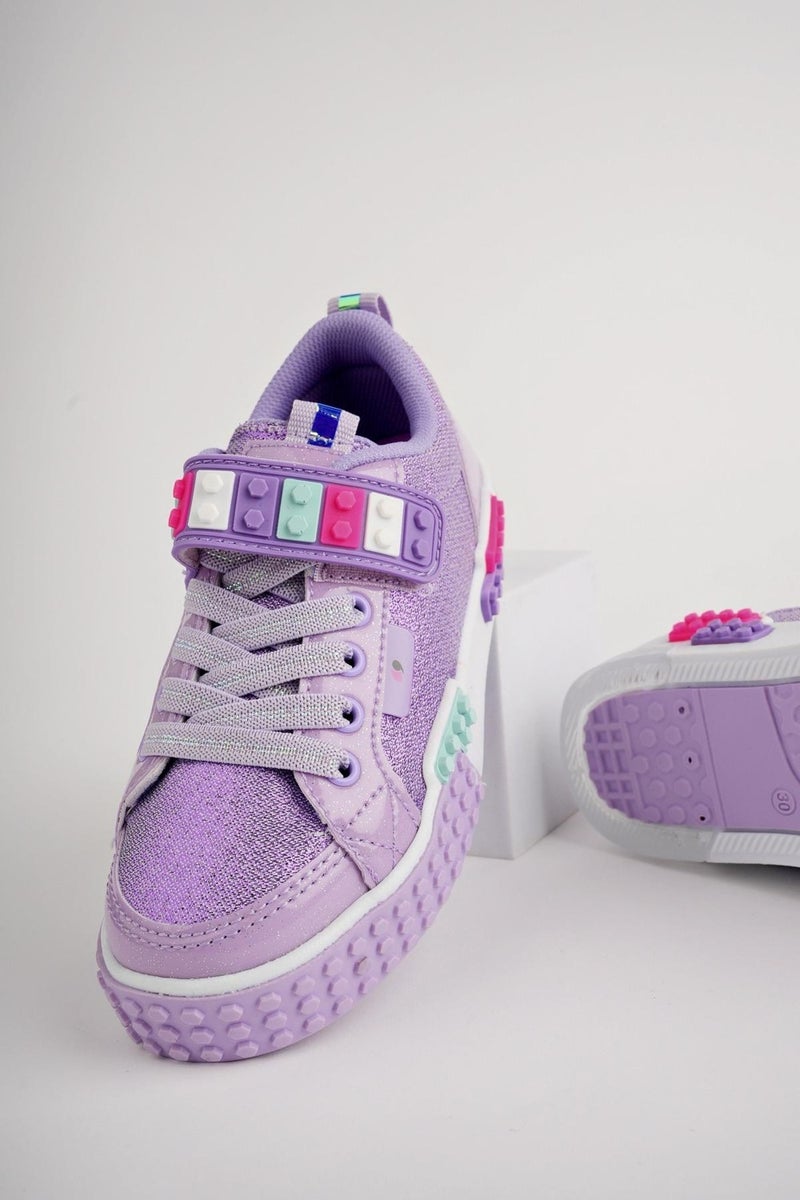 muggo Sonic Lego Laced and Velcro Children's Sneakers  - Image 2