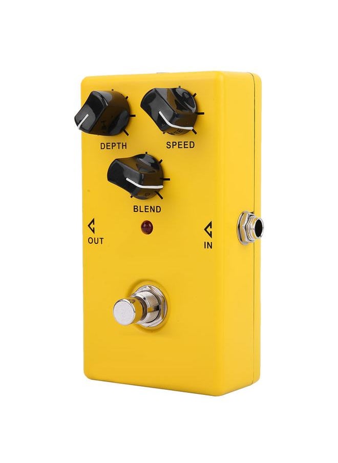 Thoraya Yellow Metal Electric Guitar Effect Pedal Mini Guitar Sound Chorus Effect Pedal Processor  - Image 2