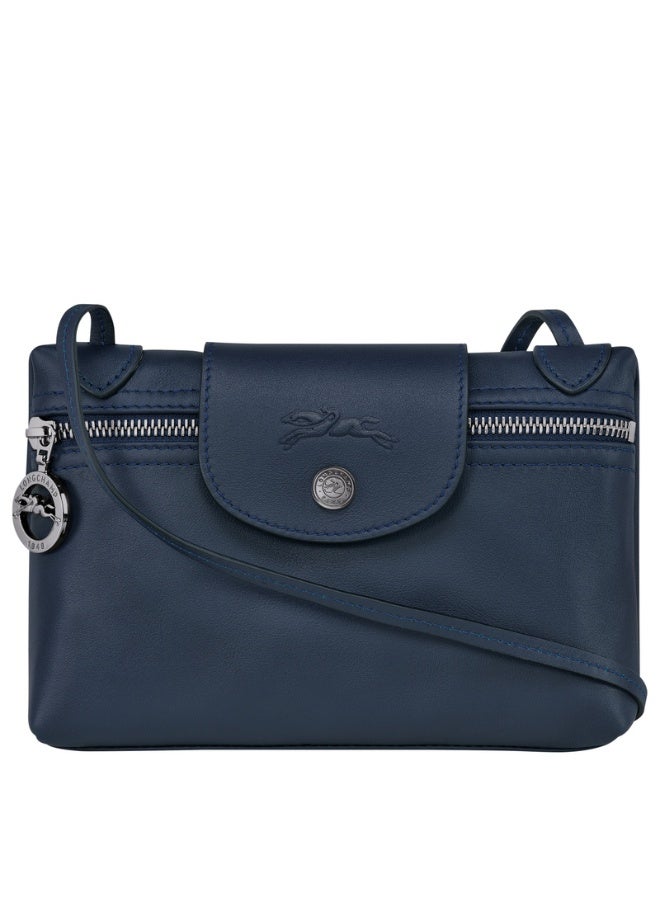 Longchamp Longhamp Makeup Tool and Accessories Storage & Cleaning Bag Le Pliage Xtra bag Crossbody bag Navy Blue - Leather,Sport bag - Image 1