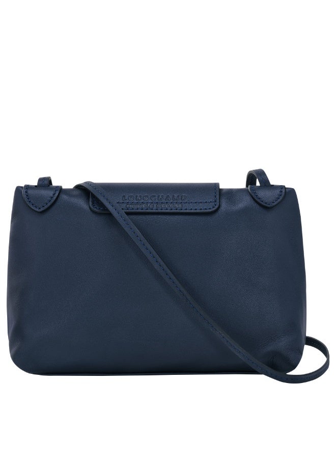 Longchamp Longhamp Makeup Tool and Accessories Storage & Cleaning Bag Le Pliage Xtra bag Crossbody bag Navy Blue - Leather,Sport bag - Image 5
