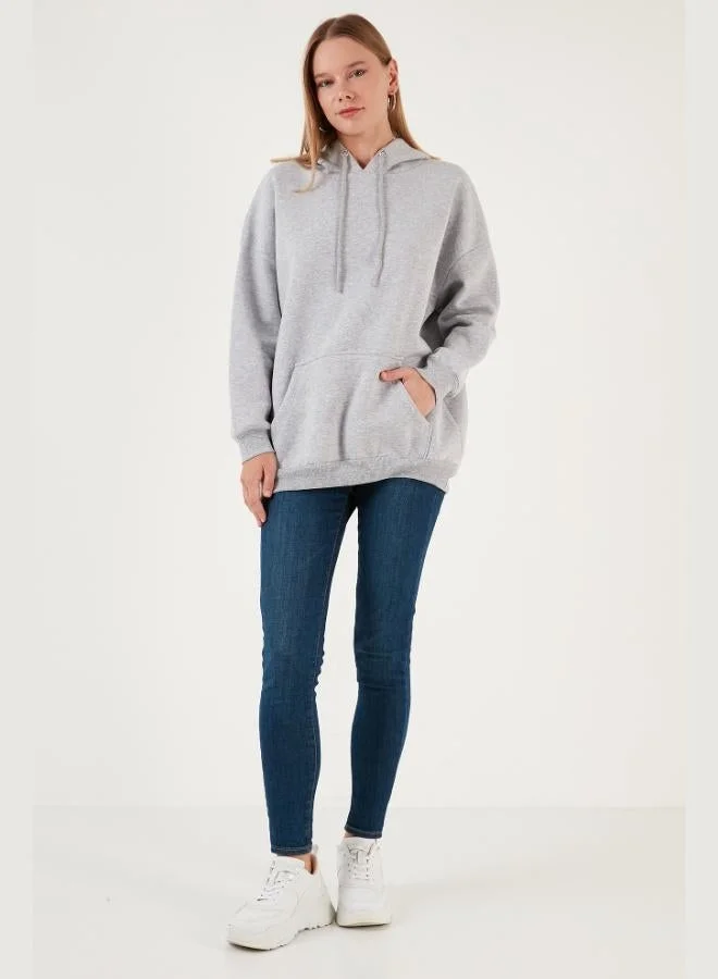 Lela  Lela Regular Fit Cotton Hooded Collar Raised Winter 2-Pack Sweat Women's SWEAT 5863854S2 for Women | Best Price UAE