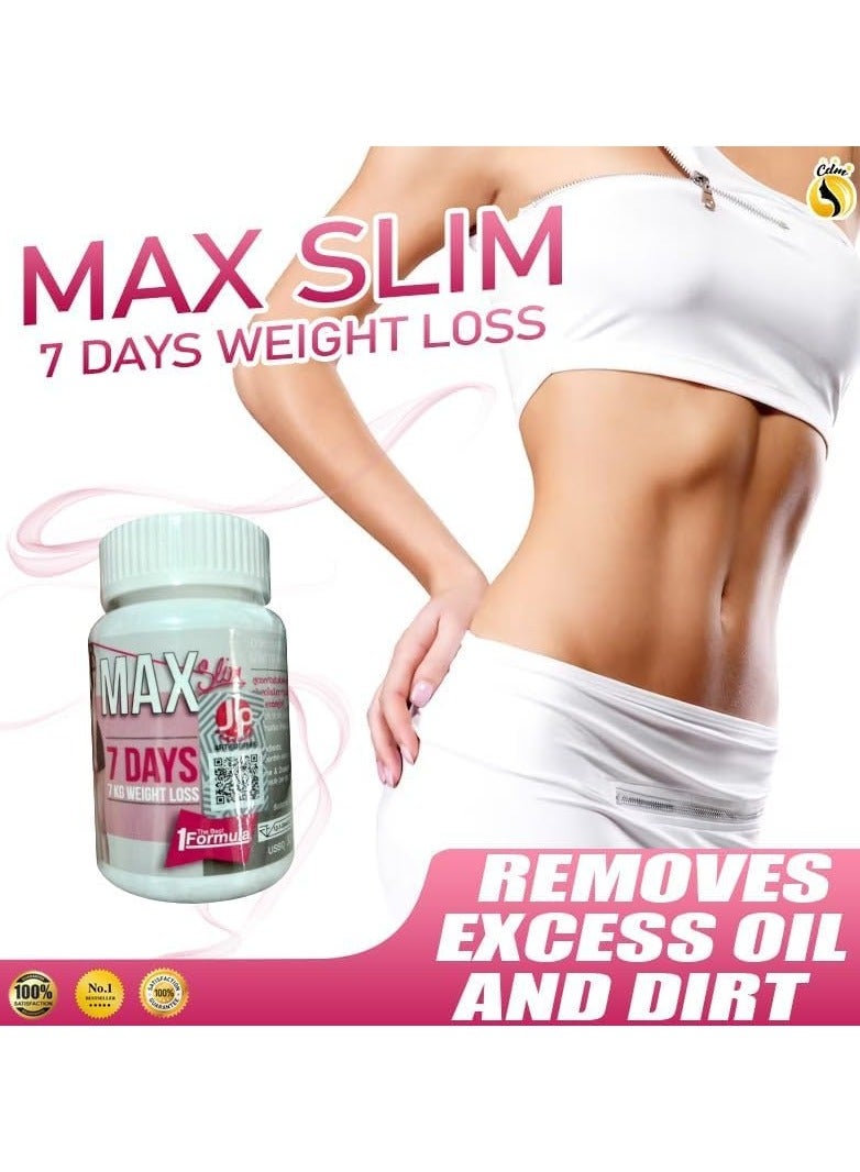 Max Slim 7 days 7 kg slimming capsules - Image 2