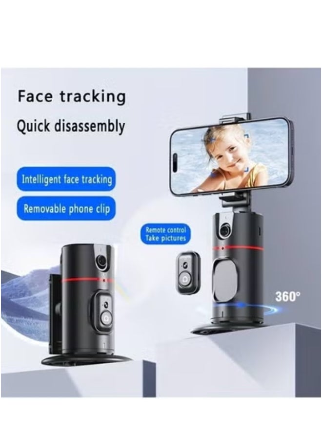 TIGER Auto Face Tracking Phone Holder Tripod Stand P02 | AI-Powered 360° Rotating Selfie Stick with Smart Face & Object Tracking | Hands-Free Cameraman Mount for Vlogging, TikTok, YouTube, Video Calls & Live Streaming | Compatible with iPhone & Android Devices | Portable, Rechargeable & Easy to Use for Content Creators  - Image 5