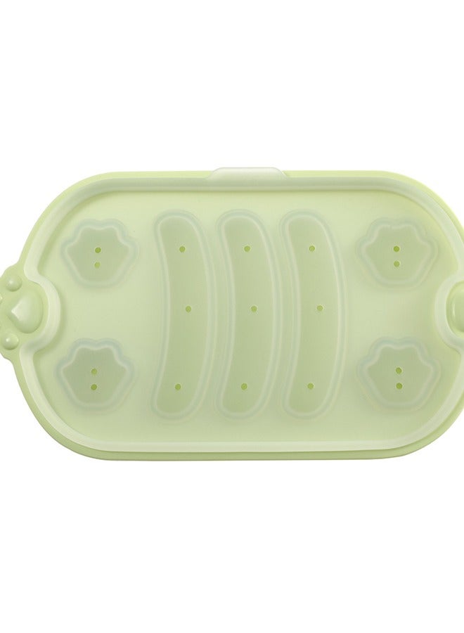 Green baby complementary DIY sausage mold  23.4*12.8*3.8 cm  - Image 1