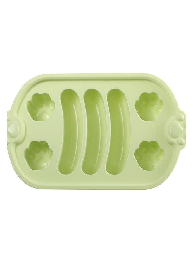 Green baby complementary DIY sausage mold  23.4*12.8*3.8 cm  - Image 2