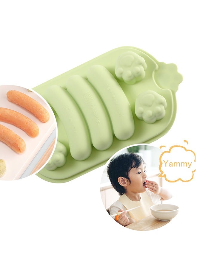 Green baby complementary DIY sausage mold  23.4*12.8*3.8 cm  - Image 4
