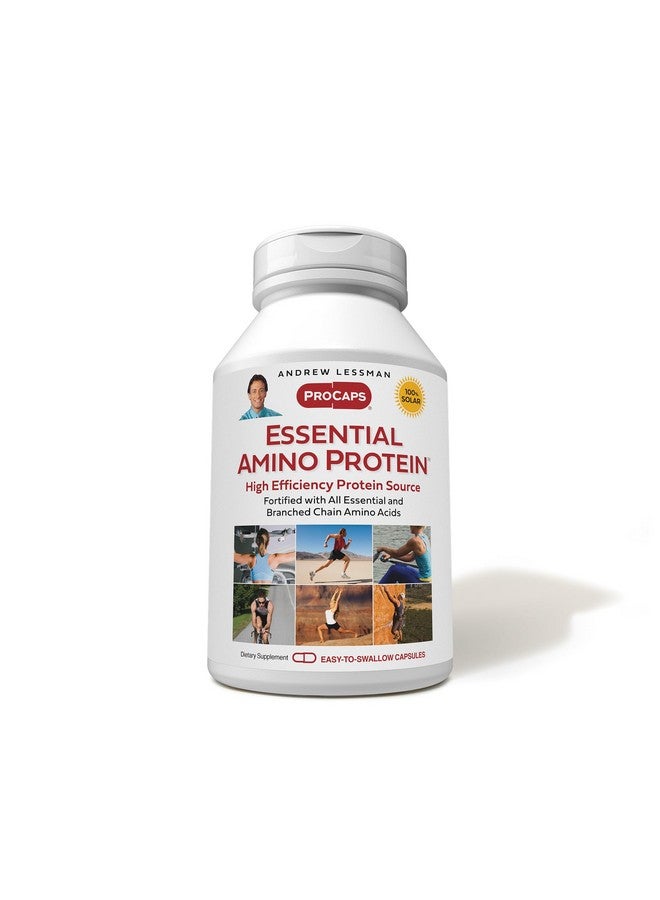 ANDREW LESSMAN Essential Amino Protein 180 Capsules - A Highly Bioavailable Protein Source with Essential and Branched Chain Amino Acids. Supports Structure and Function of Key Organs and Tissues. - Image 1