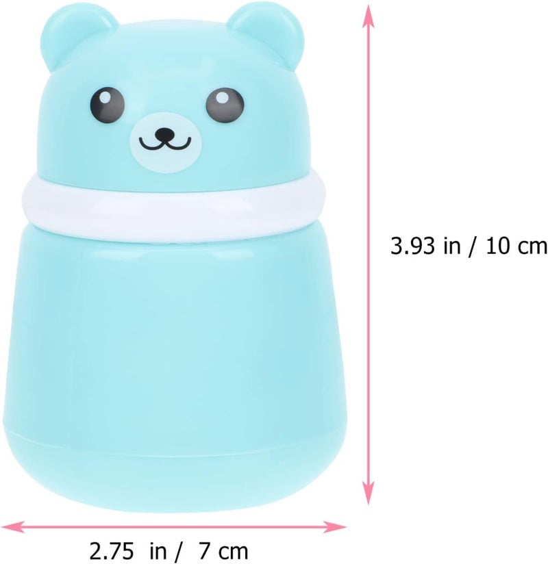 Closecret Baby Talcum Powder Puff with Case – Refillable Powder Container with Soft Puff for Babies, Toddlers & Kids – Gentle & Safe for Delicate Skin (Blue) - Image 3