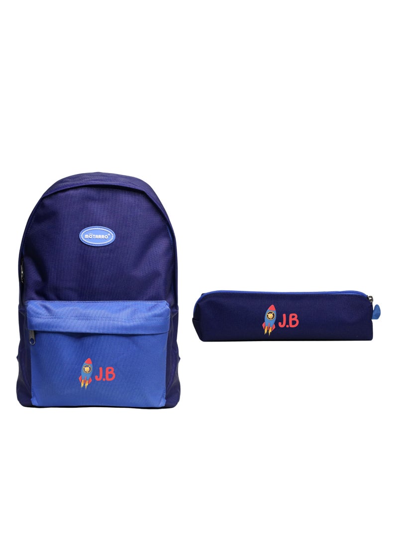 Share the Love 2-Piece Bundle - Personalised Pencil Case With Personalised Backpack  - Image 2
