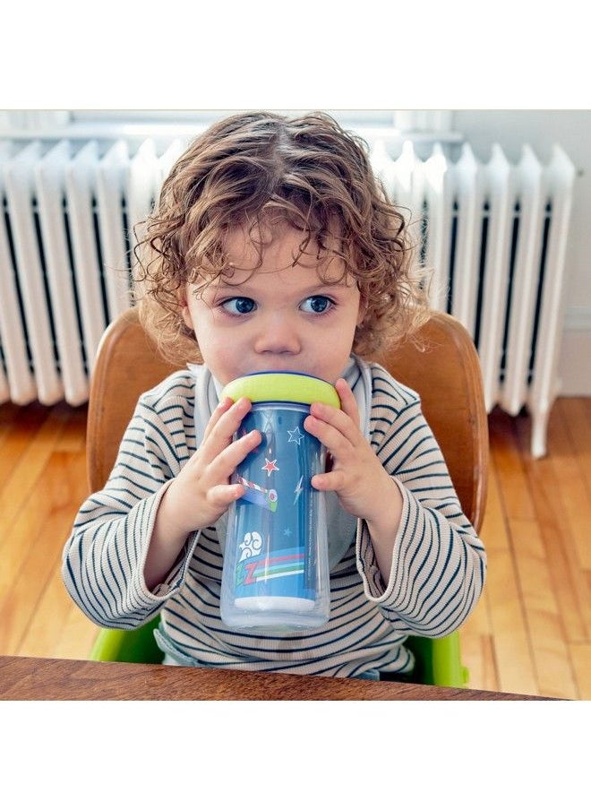 the FIRST years Disney Pixar Toy Story Kids Insulated Sippy Cups Dishwasher Safe Spill Proof Toddler Cups Ages 12 Months And Up 9 Ounces 2 Count  - Image 3