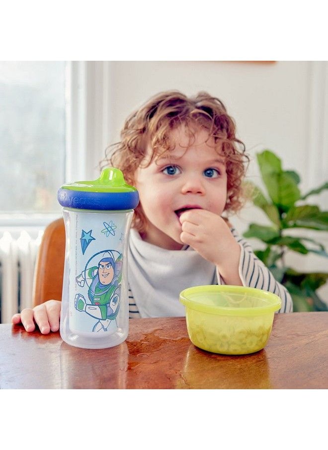 the FIRST years Disney Pixar Toy Story Kids Insulated Sippy Cups Dishwasher Safe Spill Proof Toddler Cups Ages 12 Months And Up 9 Ounces 2 Count  - Image 4