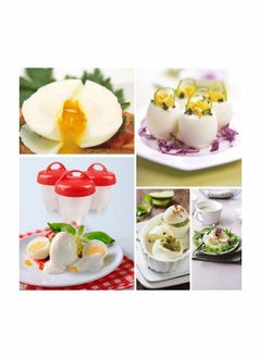 KASTWAVE Silicone Egg Cooker Pack of 6 Boiled Egg Maker, Hard and Soft Make, No Shell, Non Stick Silicone, BPA Free, Egg Boiler, Egg Cups, Egg Poachers, Egg Cooker  - Image 4