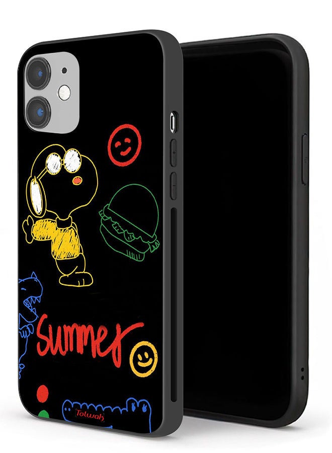 Tolwak Apple iPhone 12 mini Protective Case Summer Sticker - Image 1