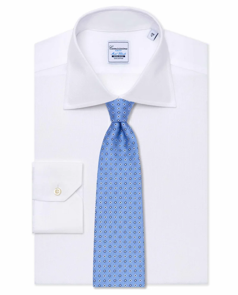 كاميتشسما ربطة عنق من الجاكار بنقوش حريرية