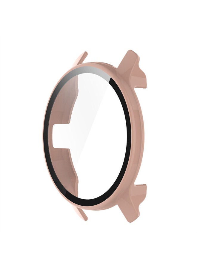 SHOPI Full Protective Screen Protector PC Case Cover For Garmin Venu 2S - Rose Pink  - Image 3