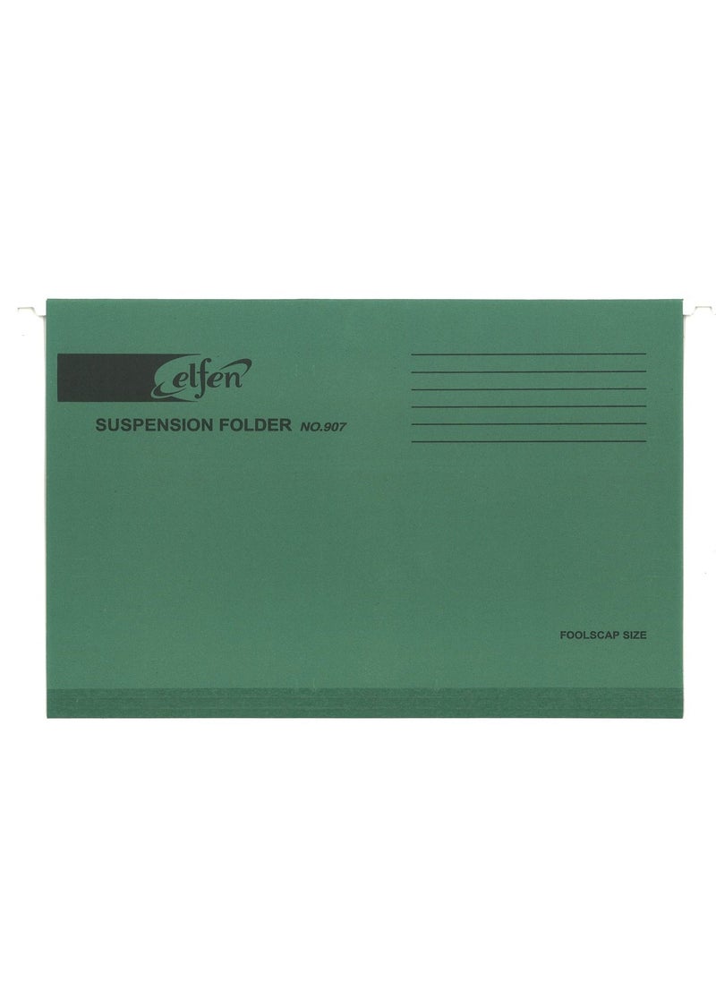 12-Piece Foolscap Size Hanging File Dull Green Colour - pzsku/ZED36E461BD2DEDEBA391Z/45/_/1686152228/264bb1bc-ad47-4e4f-a79c-b3f40dfec83a