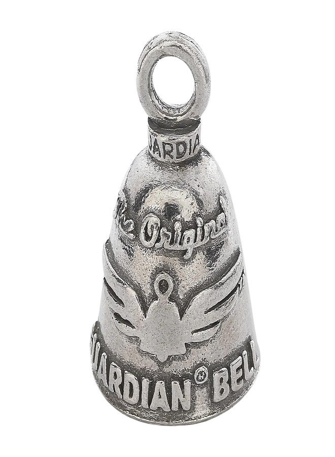 Guardian Bell The Original Good Luck Bell w/Keyring & Black Velvet Gift Bag | Motorcycle Bell | Lead-Free Pewter | Good Luck Gift to Friends & Family | Bike Bell | Made in USA - Image 1