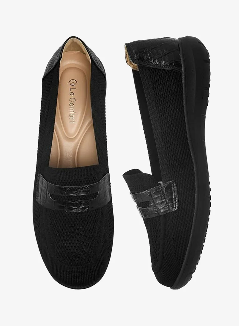 Le Confort Women Flyknit Textured Loafers