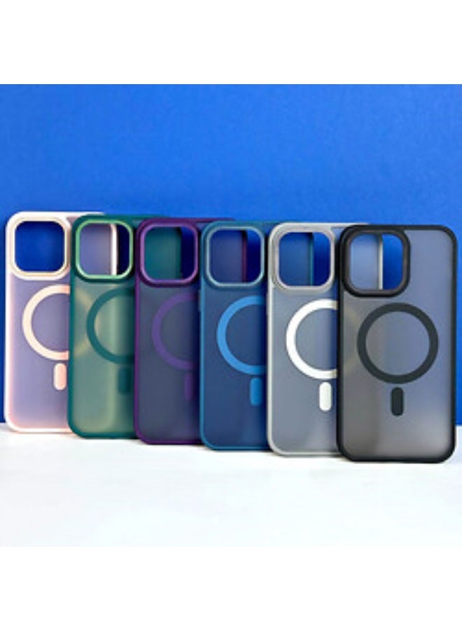 Case for Honor X8C/X8B Case Magnetic Translucent Matte Phone Cases [Compatible with MagSafe] Thin Slim Fit Shockproof Bumper Hard Protective Cover for Women Men Girls. - Image 3