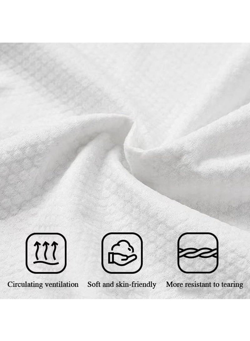قطعة واحدة من منشفة الحمام الملفوفة بشكل فردي، منشفة حمام محمولة قابلة لإعادة الاستخدام، منشفة حمام رياضية للصالونات والتخييم والمشي لمسافات طويلة في الفنادق. - Image 5
