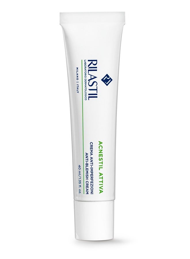 Rilastil ريلاستيل أكنستيل أتيفا كريم مضاد للعيوب 40 مل