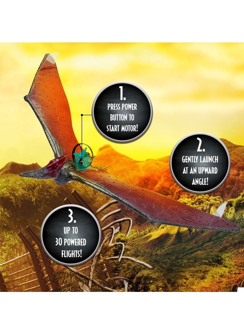 JURASSIC WORLD - Dominion Power Flight Dino - Pteranodon - Image 1