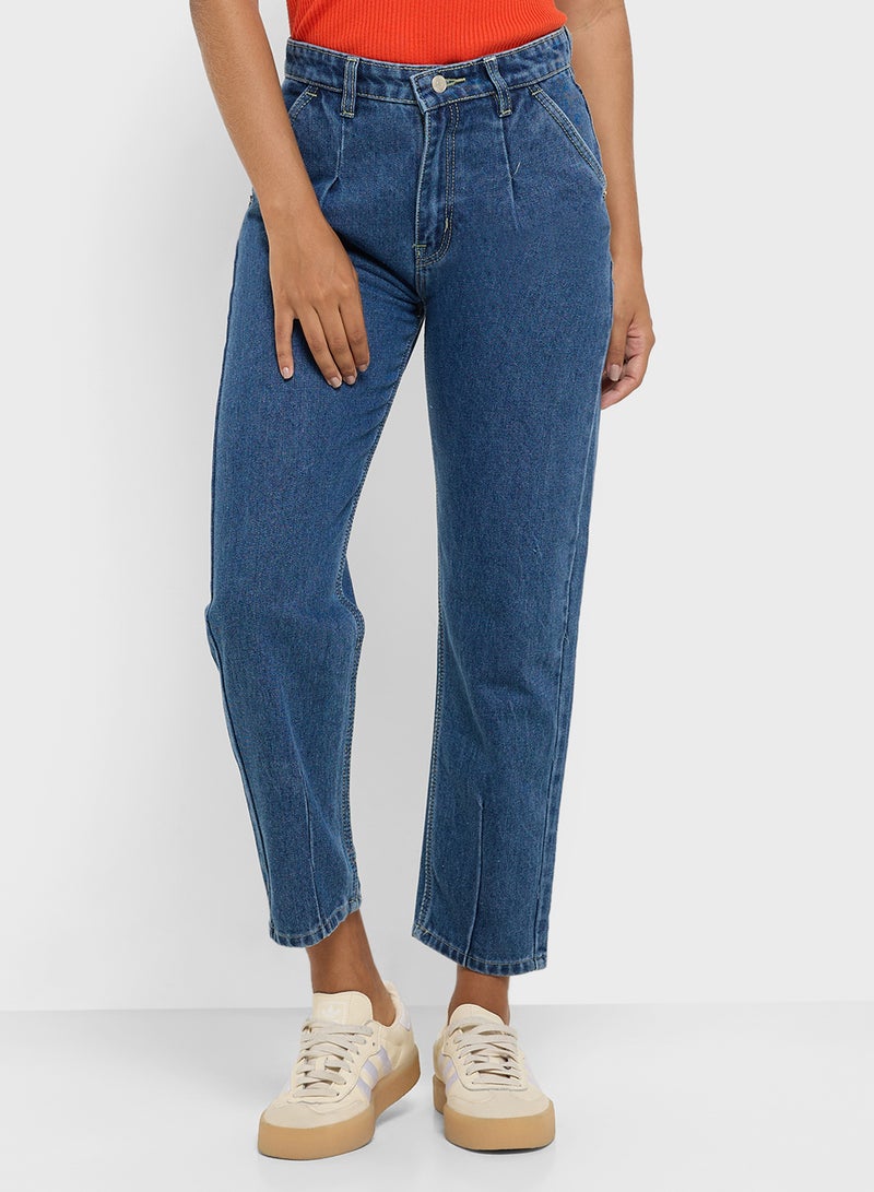 جينجر جينز مومز عالي الخصر - Image 2