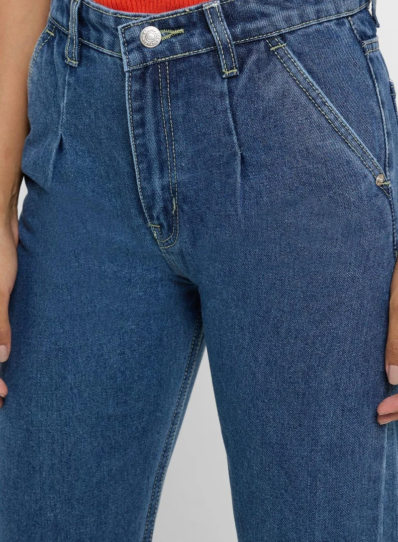 Ginger  High Rise Mom Jeans for Women | Best Price UAE