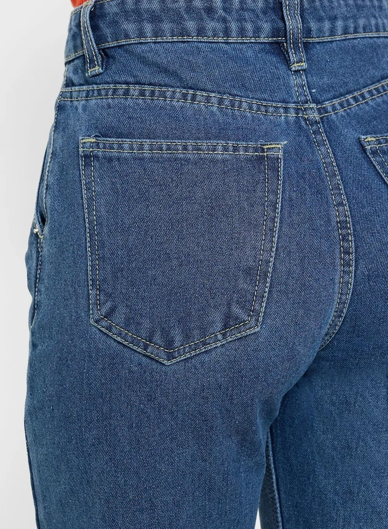 Ginger  High Rise Mom Jeans for Women | Best Price UAE
