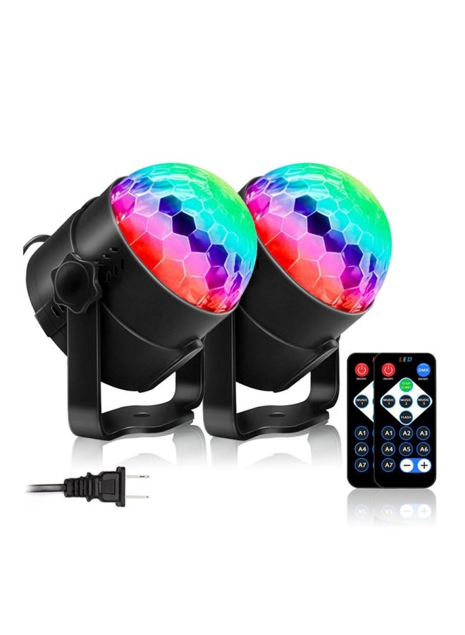 Loquat 2-Piece Remote Controlled LED Ball Light Multicolour - Image 4